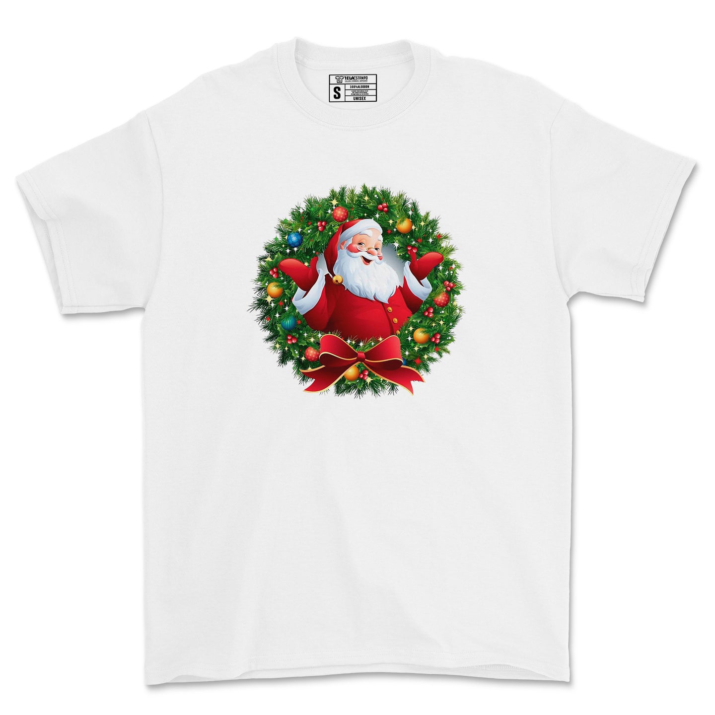 Polera Viejito Pascuero con Guirnalda