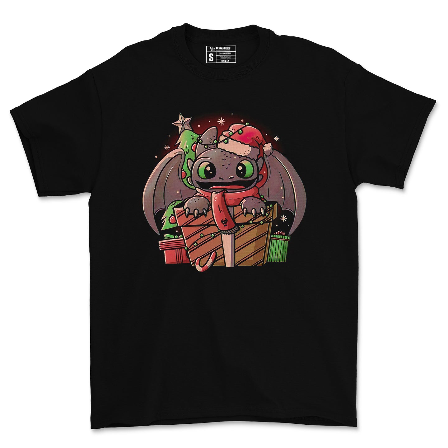 Polera Chimuelo Navideño - COMO ENTRENAR A TU DRAGÓN